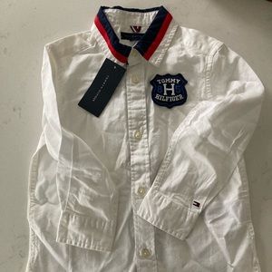 Tommy Hilfiger Boys button down shirt.